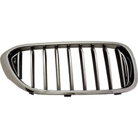 GRILLE RH CHROME W/9 BARS W/O M-PKG/NIGHT VISION W/ LUXURYPKG