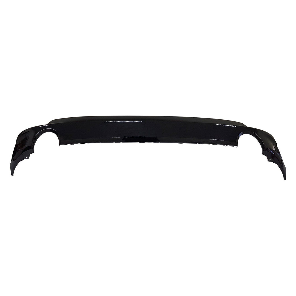 BUMPER RR LOWER BRIGHT BLACK W/SHADOW LINE W/O M-PKG