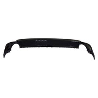 BUMPER RR LOWER BRIGHT BLACK W/SHADOW LINE W/O M-PKG