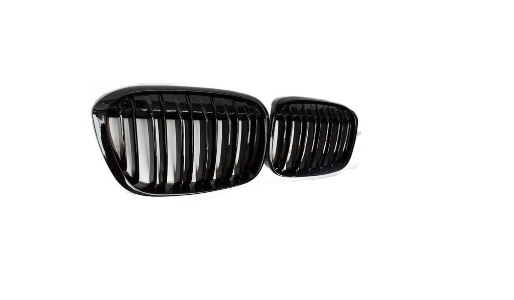 GRILLE GLOSS BLACK FRAME W/BLACK SLATS USE W/CAMERA/SPORT LINE W/O M-PKG