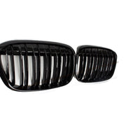 GRILLE GLOSS BLACK FRAME W/BLACK SLATS USE W/CAMERA/SPORT LINE W/O M-PKG
