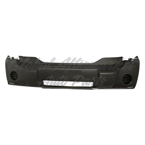 BUMPER FR BLACK W/O FOG LAMP HOLE