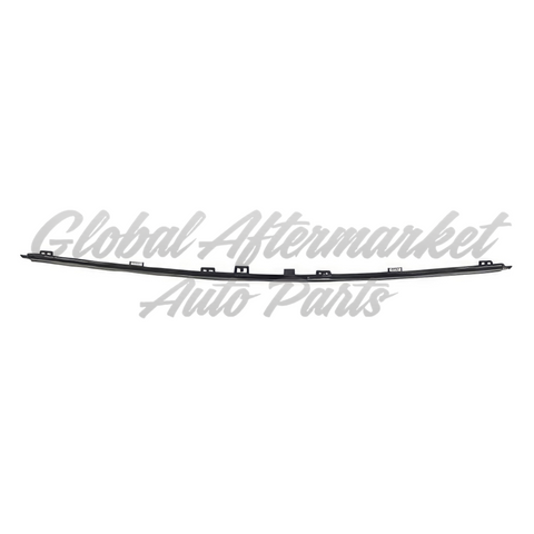 BUMPER MOLDING FR CENTER (3-PIECE FR APPLIQUE) GLOSS BLACK