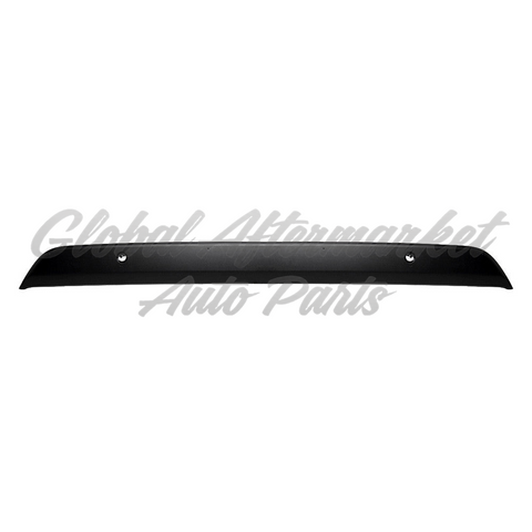 BUMPER MOLDING FR UPPER TEXTURED BLACK W/ SENSOR