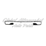 BUMPER MOLDING 3-PEICE (AROUND BUMPER GRILLE) PTD GLOSS BLACK — photo 1