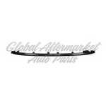 GRILLE MOLDING FR UPPER GLOSS BLACK — photo 1