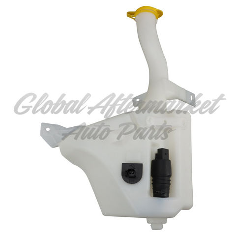 WINDSHIELD WASHER TANK W/CAP/HOLE FOR PUMP/HOLE FOR SENSOR
