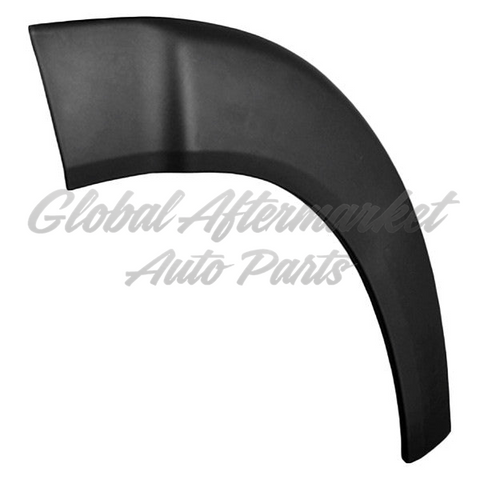 WHEEL ARCH TRIM FR LH REARWARD TEXTURED BLACK DOOR MOUNT