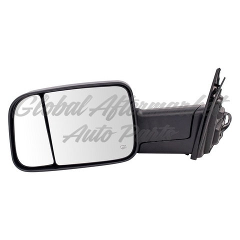 DOOR MIRROR LH POWER HTD UPPER GLASS W/TEMPERATURE SENSOR/PUDDLE LAMP/SIGNAL