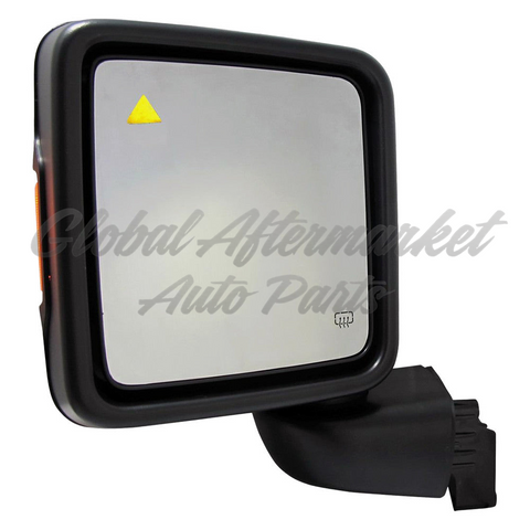 DOOR MIRROR LH PTM MANUAL FOLD HTD POWER W/ SIGNAL / BLIND SPOT MONITOR
