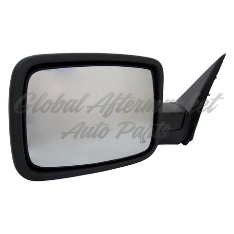 DOOR MIRROR LH HTD POWER W/ TEMPERATURE SENSOR / TEXTURED CAP