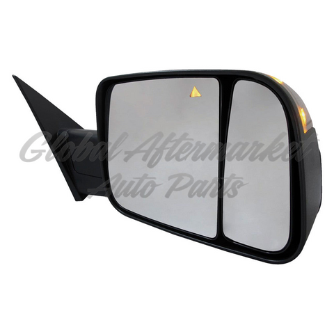 DOOR MIRROR RH POWER HTD UPPER GLASS W/BLIND SPOT/PUDDLE LAMP/SIGNAL