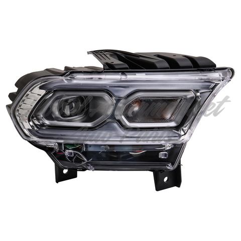 HEAD LAMP RH LED CHROME W/ BULB SIGNAL LAMP W/O LOGO FOR SXT MODELS HQ