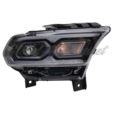 HEAD LAMP RH LED BLACK W/O LOGO / FOR GT/ GT PLUS/ SXT/ PURSUIT MODELS HQ