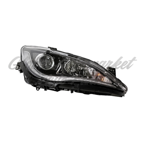 HEAD LAMP RH HID CHROME