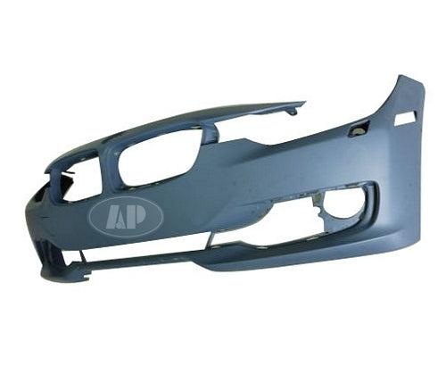 BUMPER FR W/WASH W/O SENSOR/CAM/PARK DISTANCE CONTROL W/MOULDING HOLE PRIMED CAPA