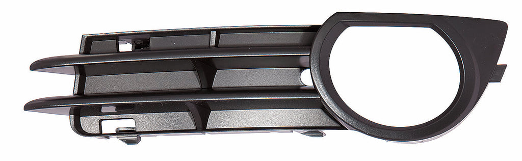GRILLE LOWER LH W/FOG LAMP HOLE MATTE-BLACK W/O SPORT