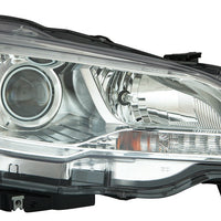 HEAD LAMP LH HALOGEN W/CHROME BEZEL 2.5I MODEL CAPA