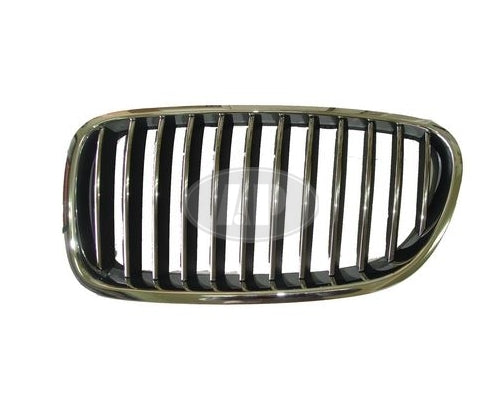 GRILLE LH CHROME/BLACK SDN W/O NIGHT VISION