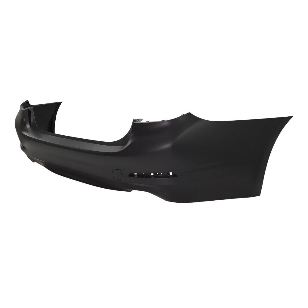 BUMPER RR PRIMED W/O PARK ASSIST/TRIM LINES (FOR 540 SERIES W/O M-PKG)