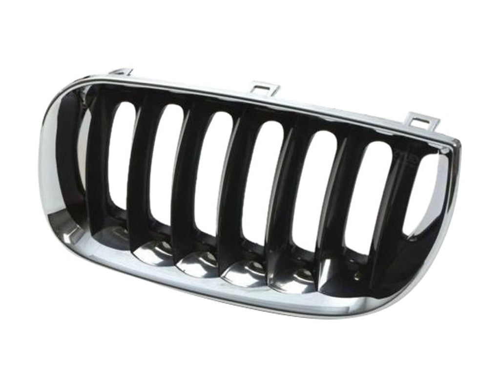 GRILLE LH CHROME.BLACK