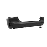 BUMPER RR PRIMED PTM W/TOW HOOK/2 AUTO PARK/4 PARK ASSIST SENSOR W/O M-PKG