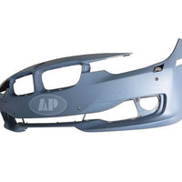 BUMPER FR W/SENSOR/WASH/CAM/PARK DISTANCE CONTROL W/MOULDING HOLE PRIMED