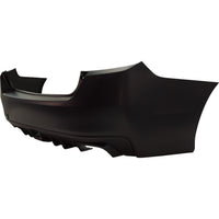BUMPER RR PRIMED W/TEXTURED LOWER W/O SENSOR SDN