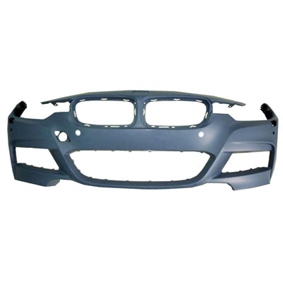 BUMPER FR PRIMED W/M-PKG/WASHER/PARK DISTANCE/PARK SENSOR W/O CAMERA