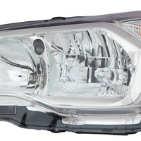 HEAD LAMP LH HALOGEN 2.5L CHROME BEZEL HQ