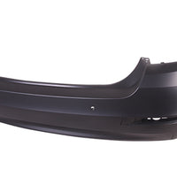 BUMPER RR PRIMED 528 SDN STD W/O CHROME W/SENSOR HOLE