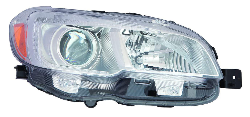 HEAD LAMP RH HALOGEN W/CHROME BEZEL CAPA