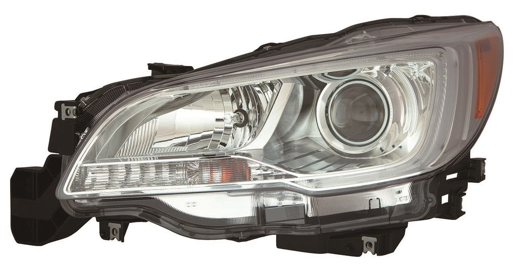 HEAD LAMP RH HALOGEN W/CHROME BEZEL 2.5I MODEL HQ