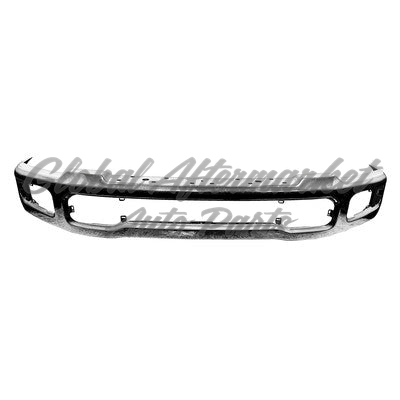 BUMPER FACE BAR FR CHROME SPAMPED W/ FOGS W/O SENSOR