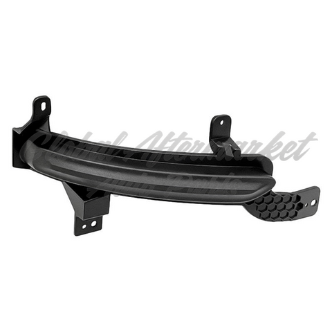 BUMPER MOLDING FR RH TEXTURED BLACK W/O FOG LAMPS