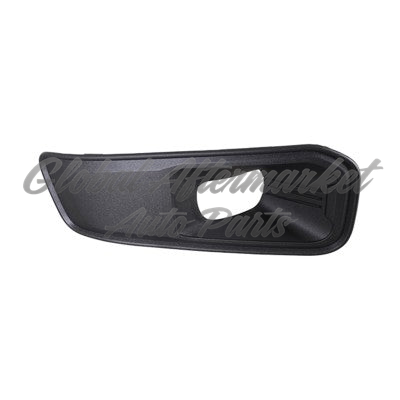 FOG LAMP BEZEL FR RH TEXTURED BLACK W/ LED FOG LAMPS