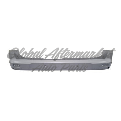 BUMPER RR PRIMED WHITE W/ 6 PARK ASSIST SENSOR