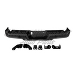 BUMPER RR ASSY BLACK PTM W/BOTH ENDS/REINFORCEMENT BRACKET W/O PARK ASSIST SENSOR — photo 2
