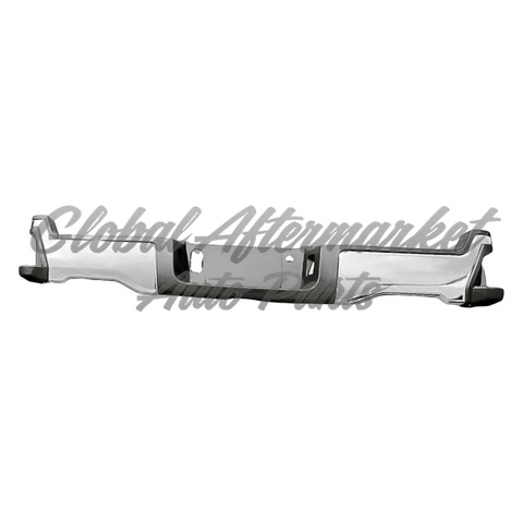 BUMPER RR ASSY CHROME W/ LICENSE LAMPS / HITCH W/O SENSOR