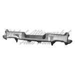 BUMPER RR ASSY CHROME W/ HITCH / LICENSE LAMPS / SENSOR — photo 2