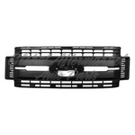 GRILLE FR MATTE BLACK TEXTURED CENTER BARS — photo 3