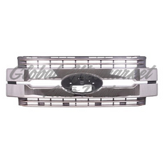 GRILLE FR CHROME W/CHROME BARS