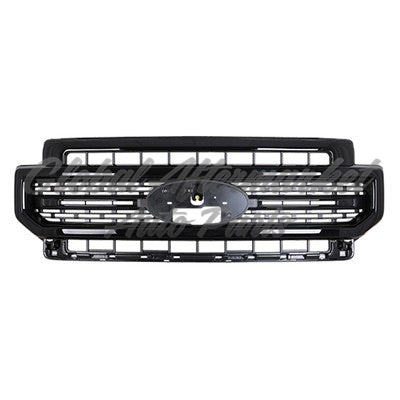 GRILLE FR TEXTURED BLACK W/ BLACK MOLDING