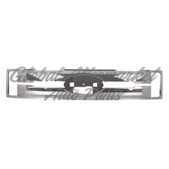 GRILLE CHROME CENTER BARS WI/OPEN ENDS