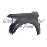 FENDER FR LH ALUMINUM W/MOLDING HOLES CAPA — photo 2