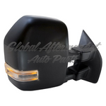 DOOR MIRROR RH POWER PTM HTD CHROME CAPS W/POWER FOLD/PUDDLE LAMP/SIGNAL/SPOTLAMP — photo 1
