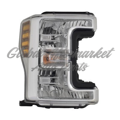 HEAD LAMP RH HALOGEN W/O SPRT CAPA