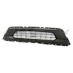 GRILLE LOWER FR BLACK W/ TOW HOOK COVER W/O ENGINE HEATER — photo 1