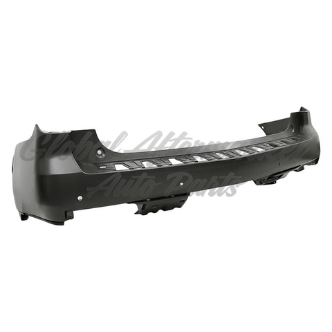 BUMPER RR PRIMED W/ 4 PARK ASSIST SENSOR W/O AUTO PARK SENSOR EXCLUDE V-MODELS
