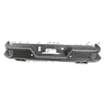 BUMPER RR ASSY BLACK PTM W/ DUAL EXHAUST / BLIND SPOT BRACKETS (FACE BAR/PAD/INSERTS/OUTER SUPPORT BRACKETS/BLACK EXHAUST BEZELS/ LICENSE) W/ PARK ASSIST SENSOR — photo 1